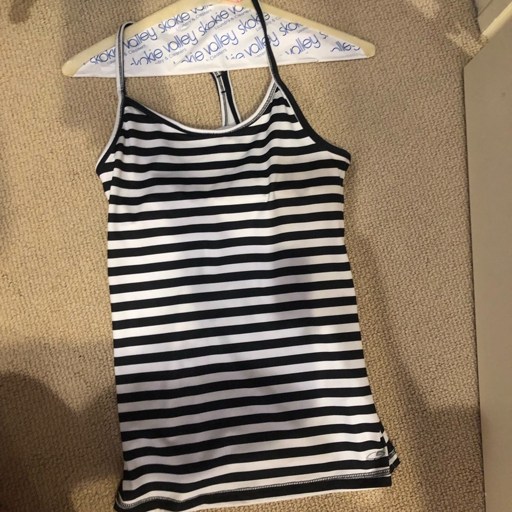 Champion stripe tank